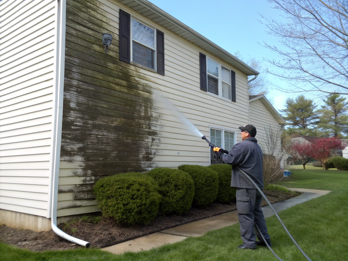 Residential Peak cleaning at Puyallup